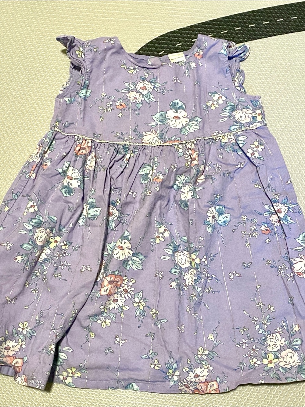 OshKosh B'gosh Lavender Floral Dress — Size 3T